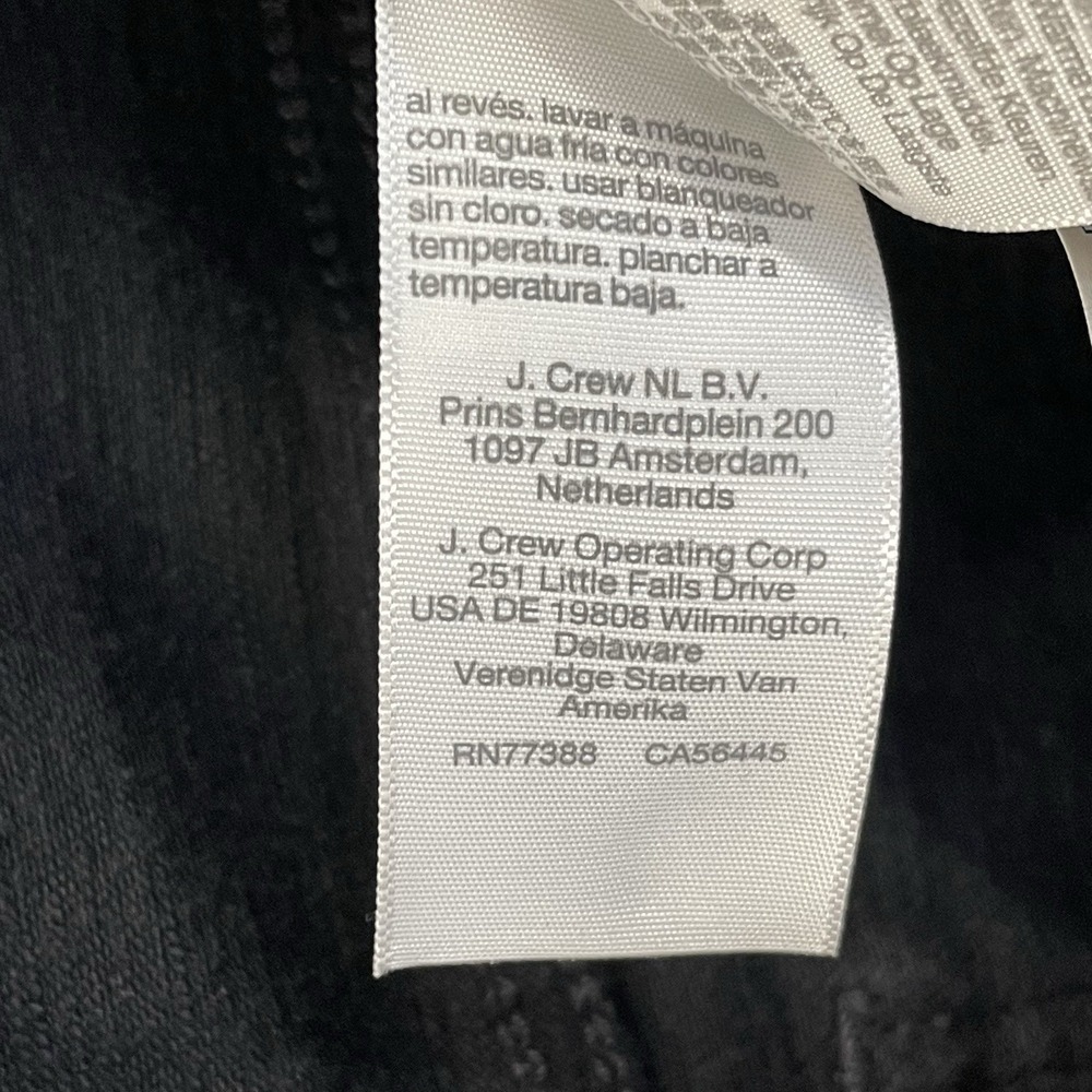 Madewell Womens 26 Jeans Black Denim Mid Rise Kick Out Stretch Cotton Blend - Picture 10 of 11